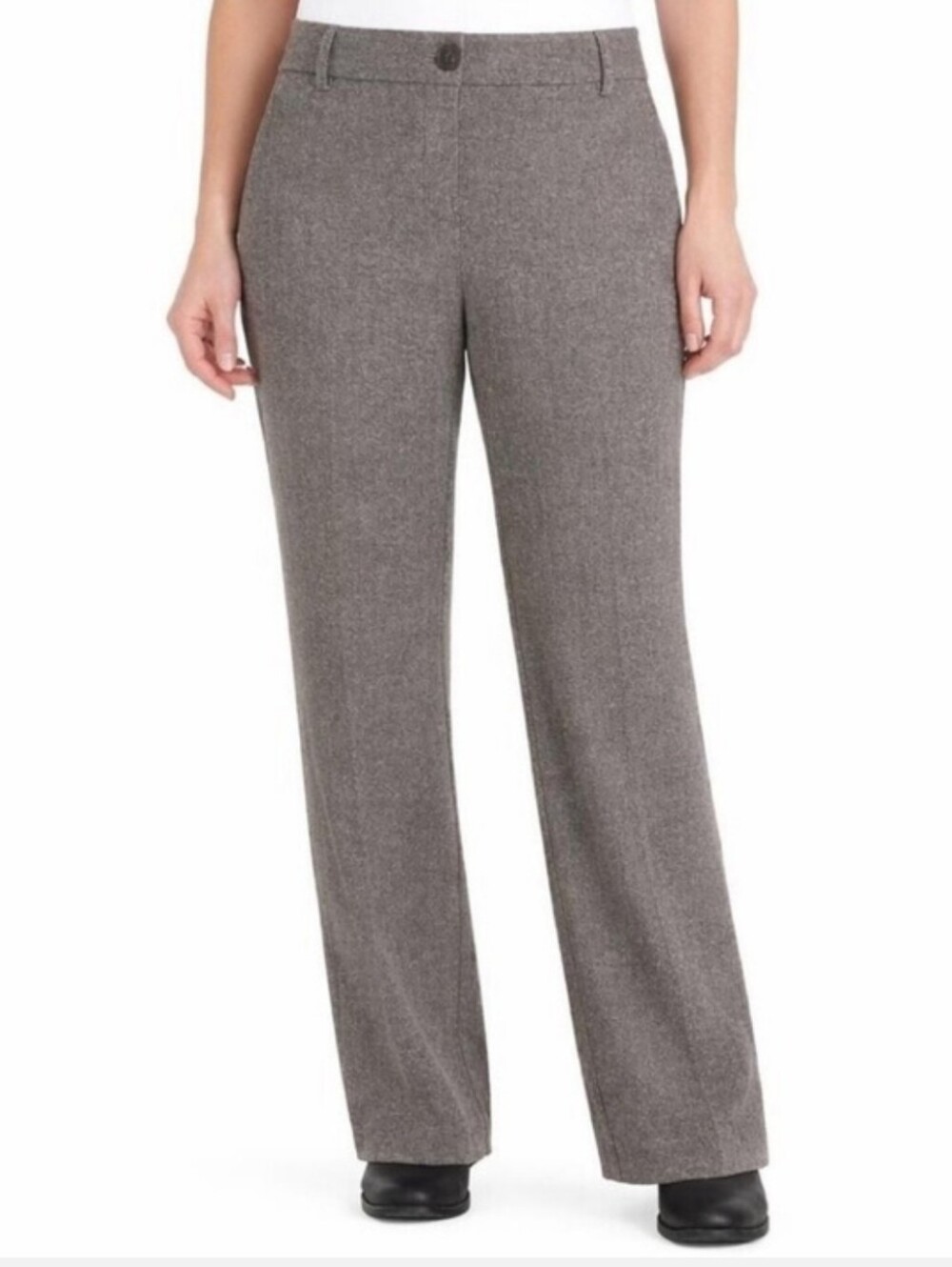 NEW! Hilary Radley Brown Combo Pants Size 12